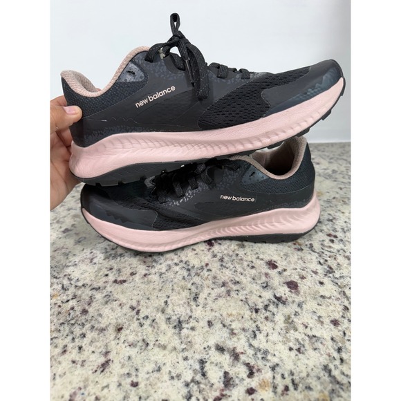 New Balance Nitrel v5 Trail Running Shoes Black Rose Pink WTNTRLB5 Womens 7.5 - Picture 7 of 7